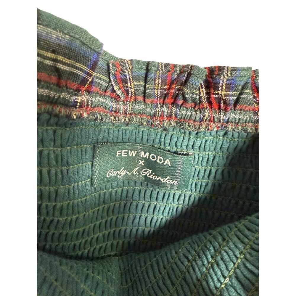 Few Moda x Carly A. Riordan Matilda Plaid Maxi Dress Sz. S - Picture 5 of 9